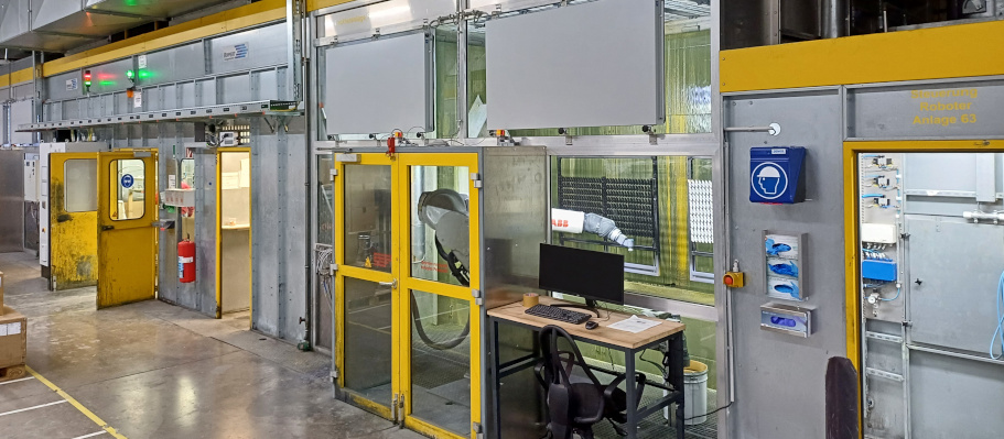 Robotic Painting Line